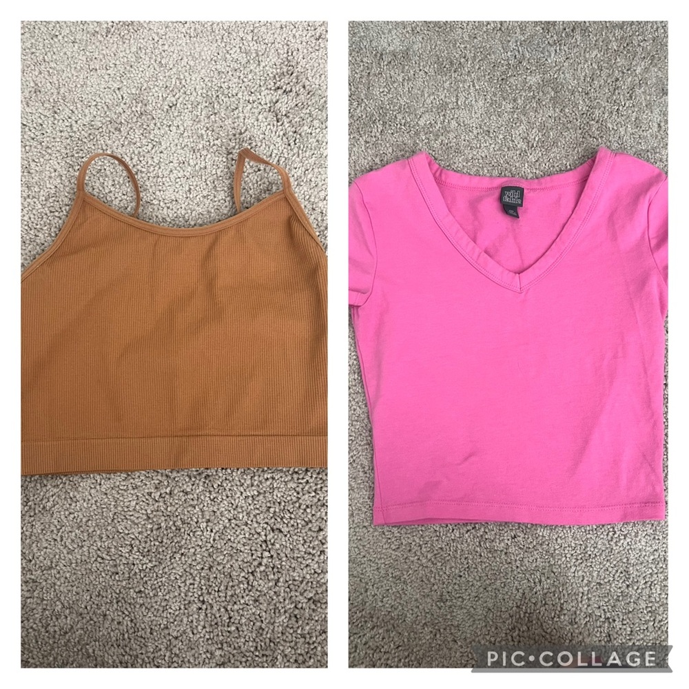 Wild fable tank top and crop top XXS